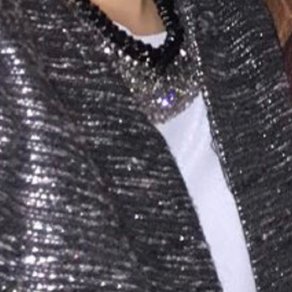 GAP metallic thread jacket